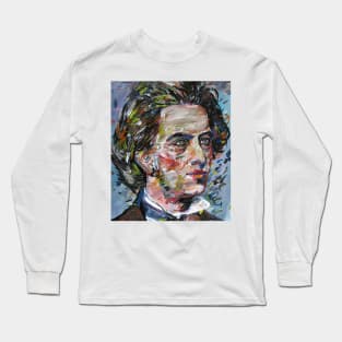 FREDERIC CHOPIN - acrylic portrait Long Sleeve T-Shirt